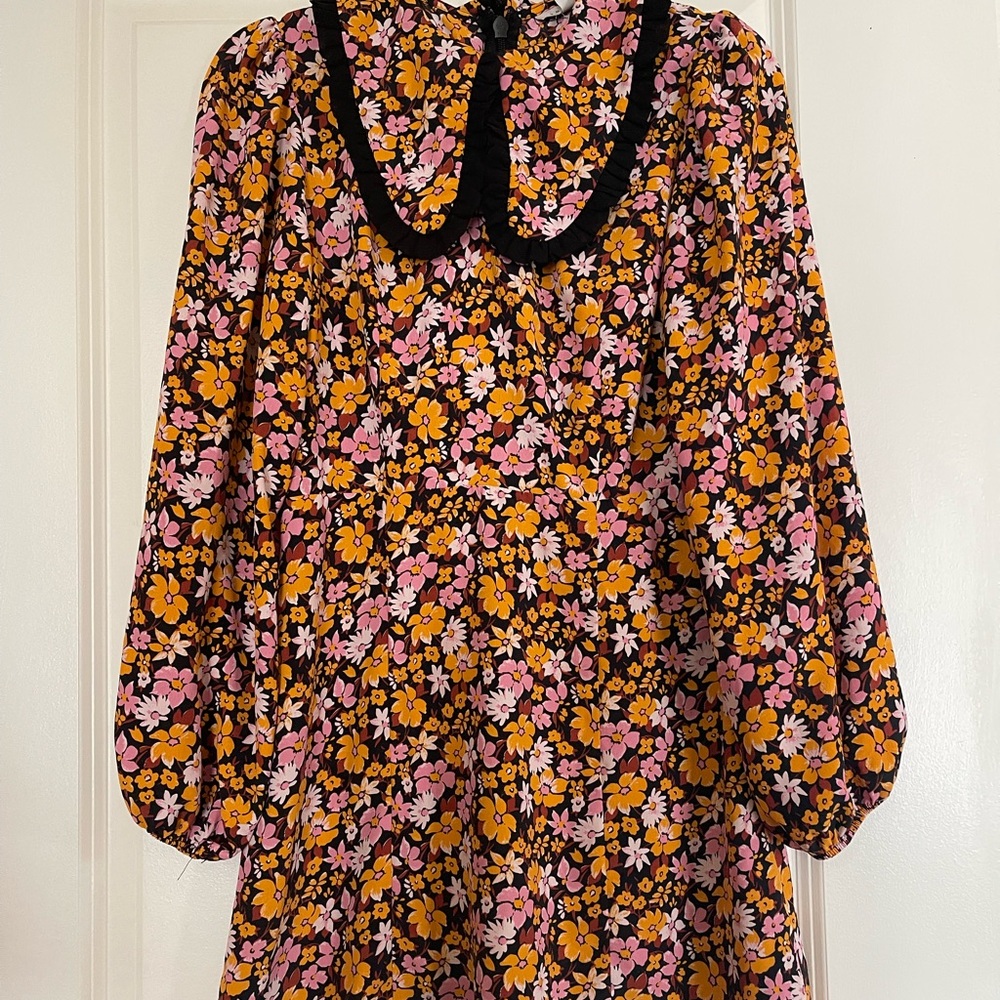 Topshop collared dress